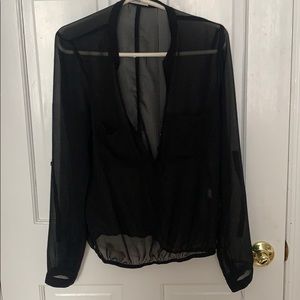 Sheer business top! Worn once. Mint condition.